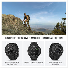 Buy GARMIN,Garmin Instinct Crossover AMOLED Tactical Edition – Elite Hybrid Performance for the Modern Operator - Gadcet UK | UK | London | Scotland | Wales| Near Me | Cheap | Pay In 3 | Smart Watches