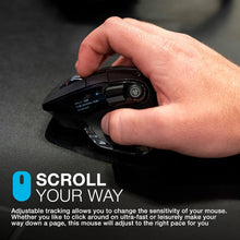 JLab Epic Bluetooth Mouse – Rechargeable Wireless Mouse with OLED Display (Tri-Mode: BT 5.2/5.2/2.4 GHz) – Multi-Device, Silent, for Laptop, PC, Mac, iPad & Tablet