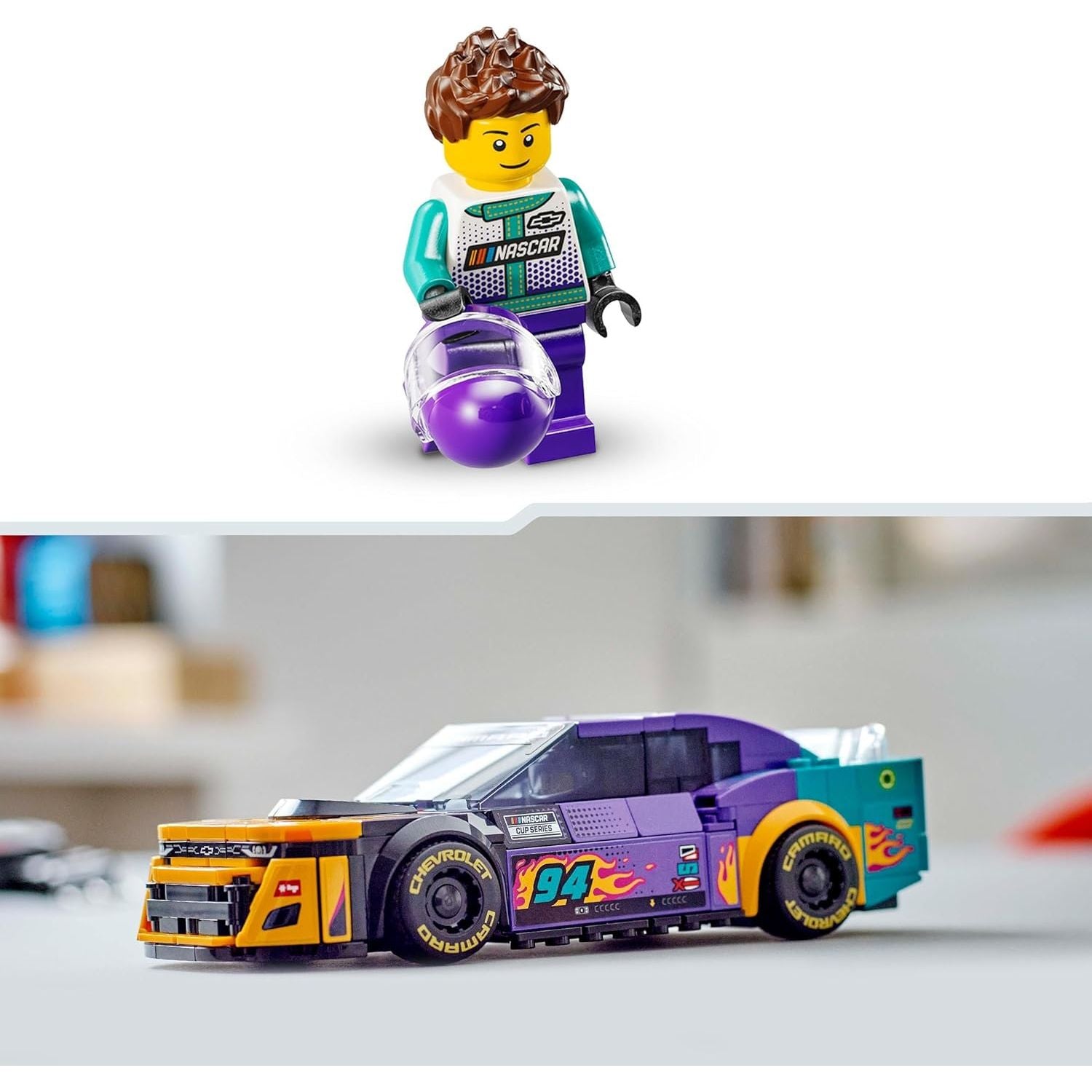 Buy Lego,LEGO Speed Champions NASCAR Next Gen Chevrolet Camaro ZL1 Race Car Toy - Vehicle Playset for 9+ Year Old Boys & Girls, Kids' Bedroom Decoration, Birthday Gift Idea - 76935 - Gadcet UK | UK | London | Scotland | Wales| Near Me | Cheap | Pay In 3 | Building Toys