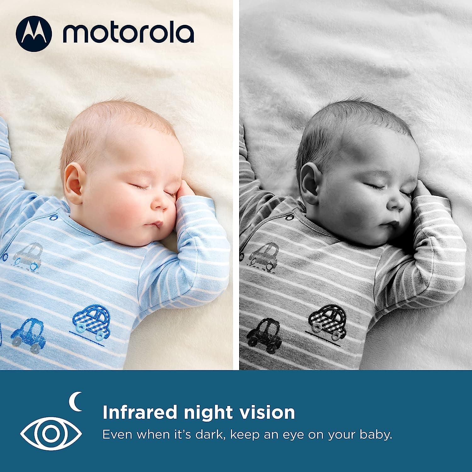 Buy Motorola,Motorola Nursery VM35-2 / Ease 35 Twin Baby Monitor with 2 Cameras 5.0 Inch Video Baby Monitor Display Split Screen Display Night Vision TwoWay Communication Lullabies Zoom Room Temperature, White - Gadcet.com | UK | London | Scotland | Wales| Ireland | Near Me | Cheap | Pay In 3 | Monitors