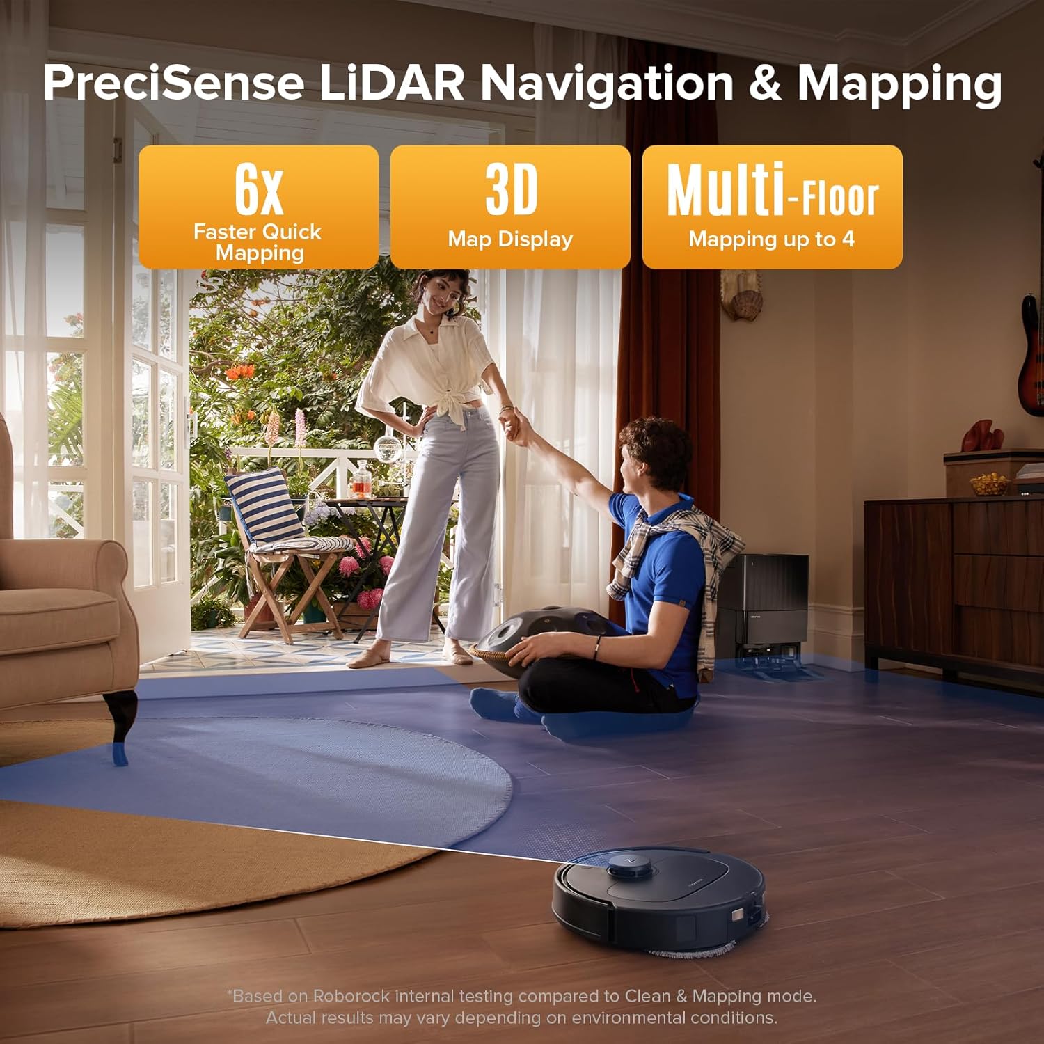 Buy Roborock,Roborock Qrevo Series Robot Vacuum & Mop – 10,000Pa Suction, Dual Anti-Tangle Brushes, Smart Dock, Black (QV35S) - Gadcet UK | UK | London | Scotland | Wales| Near Me | Cheap | Pay In 3 | Floor Cleaners