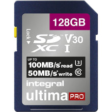Buy Integral,Integral 128GB SDXC Card - 4K Ultra-HD, Up to 100MB/s, V30, UHS-I, U3, Class 10, High-Speed SD Memory Card, Black - Gadcet UK | UK | London | Scotland | Wales| Near Me | Cheap | Pay In 3 | Flash Memory Cards