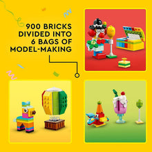 Buy LEGO,LEGO 11029 Classic Creative Party Box Bricks Set, Family Games to Play Together, Includes 12 Mini-Build Toys: Teddy Bear, Clown, Unicorn, Fun for All Aged 5 Plus - Gadcet UK | UK | London | Scotland | Wales| Ireland | Near Me | Cheap | Pay In 3 | Toys & Games
