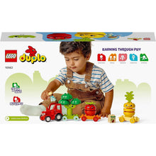 Buy LEGO,LEGO 10982 DUPLO My First Fruit and Vegetable Tractor Toy, Stacking and Colour Sorting Toys for Babies and Toddlers aged 1 .5-3 Years Old, Educational Early Learning Set - Gadcet UK | UK | London | Scotland | Wales| Ireland | Near Me | Cheap | Pay In 3 | Toys