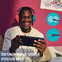 Buy JBL,JBL Quantum 100N Wired Gaming Headset - Detachable Mic, QuantumSOUND, Memory Foam, Multi-Platform, Blue/Red - Gadcet UK | UK | London | Scotland | Wales| Near Me | Cheap | Pay In 3 | Headphones & Headsets