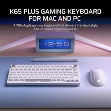 Corsair K65 Plus Wireless Mechanical Gaming Keyboard for Mac – 75% RGB Keyboard with MLX Red v2 Switches, Bluetooth, 2.4GHz & USB-C
