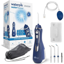 Buy Waterpik,Waterpik Cordless Advanced Water Flosser, 3 Pressure Settings, USB Charger, Blue, WP-583UK - Gadcet UK | UK | London | Scotland | Wales| Near Me | Cheap | Pay In 3 | Dental Water Jets