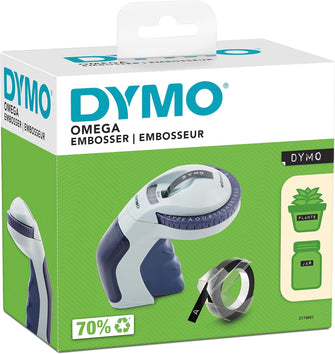 Dymo Omega Embossing Label Maker – Black/Grey