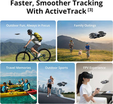 DJI Neo 2 Fly More Combo Camera Drone – 4K Video, 12MP 1/2" CMOS, ActiveTrack, Omnidirectional Obstacle Sensing, RC-N3, 3 Batteries
