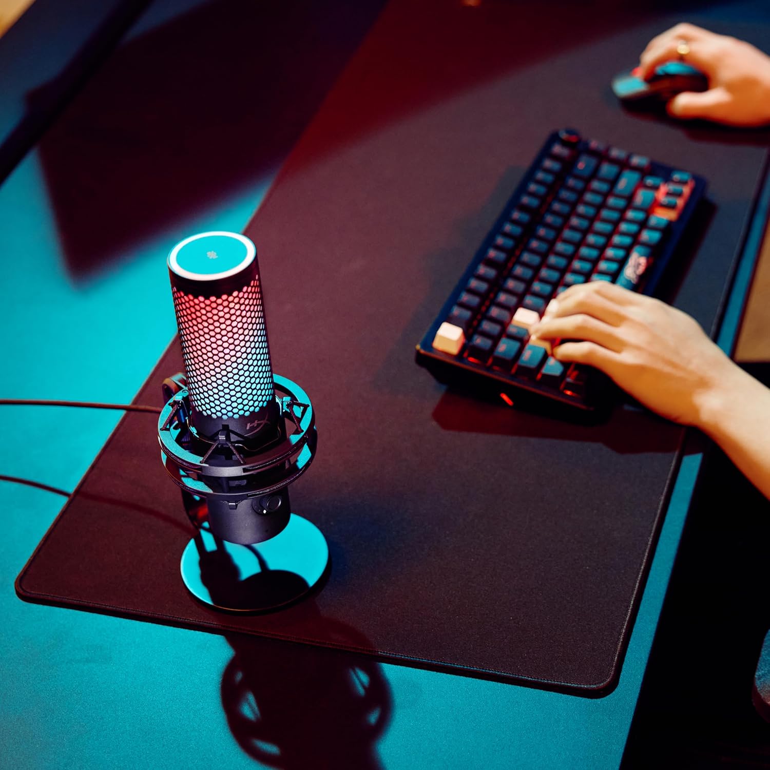 Buy HyperX,HyperX QuadCast S USB Microphone – RGB Lighting, Shock Mount, Onboard Controls, USB-C, for PC & Mac – Black - Gadcet UK | UK | London | Scotland | Wales| Near Me | Cheap | Pay In 3 | Microphones