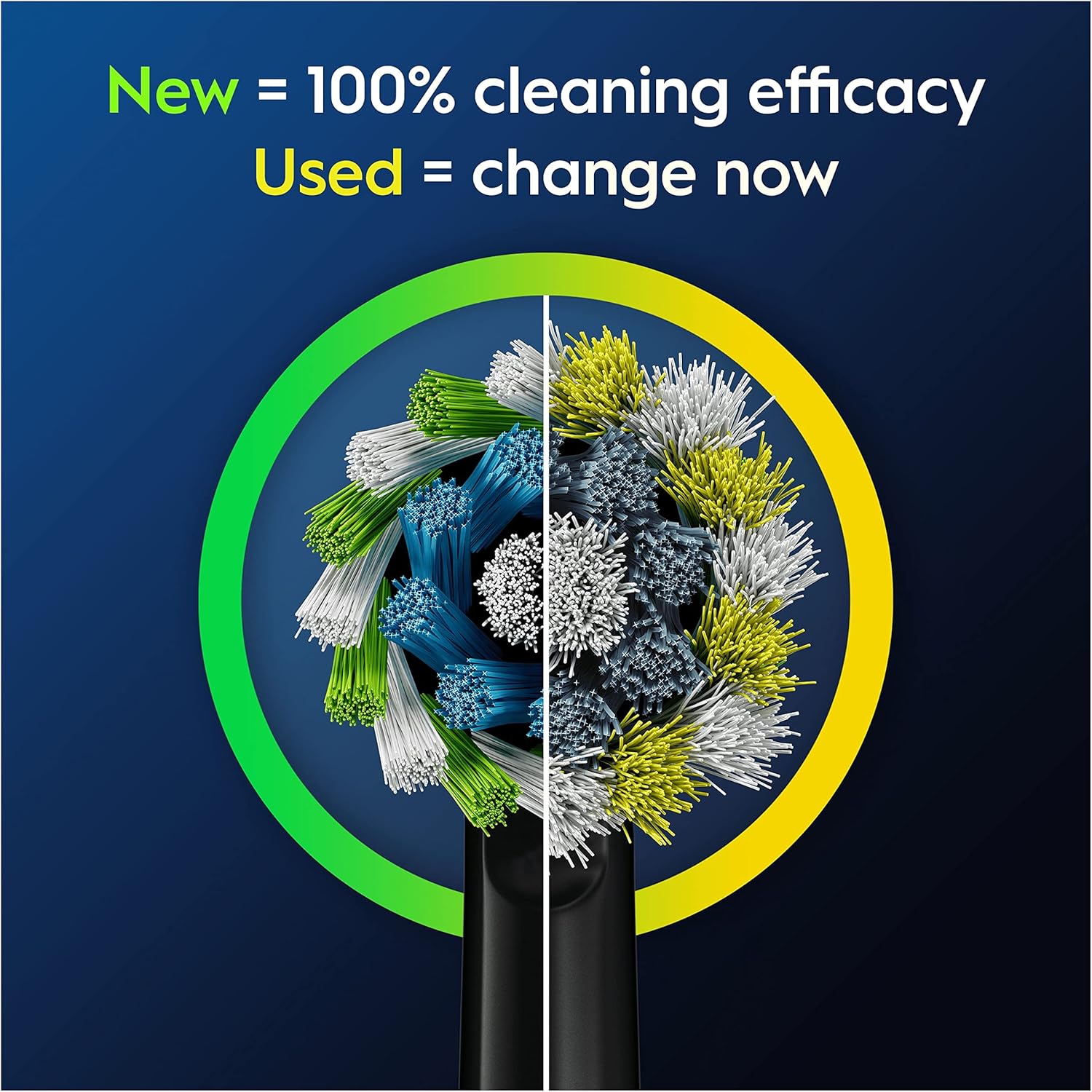 Buy Oral-B,Oral-B Pro Cross Action Toothbrush Heads Black – 8 Pack Replacement Brush Heads - Gadcet UK | UK | London | Scotland | Wales| Near Me | Cheap | Pay In 3 | Toothbrush Replacement Heads