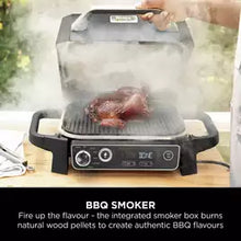 Ninja Woodfire Electric BBQ Grill & Smoker with Cover - Grey