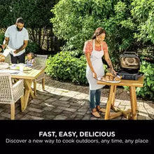 Ninja Woodfire Electric BBQ Grill & Smoker with Cover - Grey
