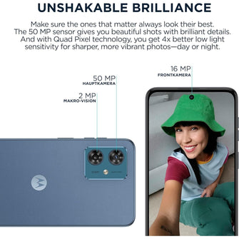 Buy Motorola,Motorola Moto G54 - 8GB RAM, 256GB Storage - Indigo Blue Vegan Leather - Gadcet UK | UK | London | Scotland | Wales| Near Me | Cheap | Pay In 3 | Unlocked Mobile Phone