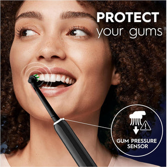 Buy Oral-B,Oral-B Pro 1 Electric Toothbrushes For Adults With 3D Cleaning, Mothers Day Gifts For Her / Him, 1 Toothbrush Head, Gum Pressure Control, 2 Pin UK Plug, Black - Gadcet UK | UK | London | Scotland | Wales| Near Me | Cheap | Pay In 3 | Health & Beauty
