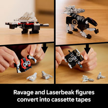 Buy Lego,LEGO® Icons Transformers™ Soundwave (10358) – Adult Display Model with Laserbeak & Ravage - Gadcet UK | UK | London | Scotland | Wales| Near Me | Cheap | Pay In 3 | Toys