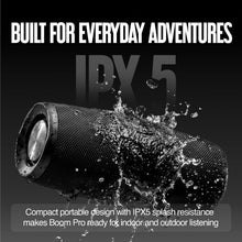 Juice BoomPRO-XL Bluetooth Speaker – 20W 360° Sound, 18-Hour Playback, IPX5 Splashproof – Black