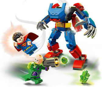 Buy LEGO,LEGO DC Superman Mech vs. Lex Luthor, Super Heroes Toy with 2 Minifigures, a Stud Shooter & Kryptonite - Buildable Figure Set - Gift 6 Plus Year Old Boys & Girls - Gadcet UK | UK | London | Scotland | Wales| Near Me | Cheap | Pay In 3 | Interlocking Blocks