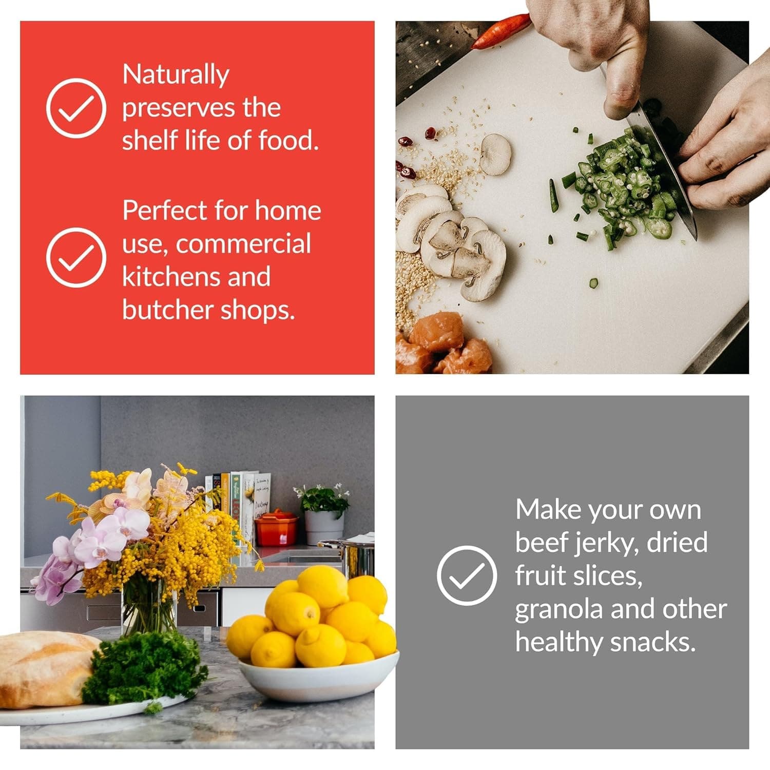 Buy SousVideTools,SousVideTools Hendi 6-Tray Stainless Steel Food Dehydrator with Touch Panel, Timer & Thermostat Control for Fruit, Meat, and Vegetables - Gadcet UK | UK | London | Scotland | Wales| Near Me | Cheap | Pay In 3 | Kitchen Appliances