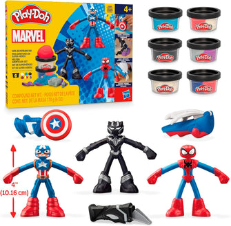 Buy Play-Doh,Play-Doh Marvel Hero Adventure Playset – Action Figure & Creative Modelling Toy for Kids - Gadcet UK | UK | London | Scotland | Wales| Near Me | Cheap | Pay In 3 | Games and Toys