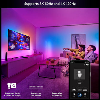 Philips Hue Play HDMI Sync Box – 8K Compatible