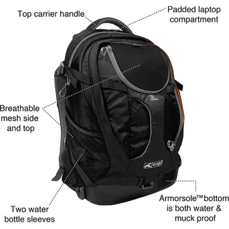 Buy Kurgo,Kurgo G-Train Pack, Carrier Backpack for Small Dogs and Cats, Ideal for Hiking or Travel, Waterproof Bottom, Black - Gadcet UK | UK | London | Scotland | Wales| Ireland | Near Me | Cheap | Pay In 3 | Apparel & Accessories