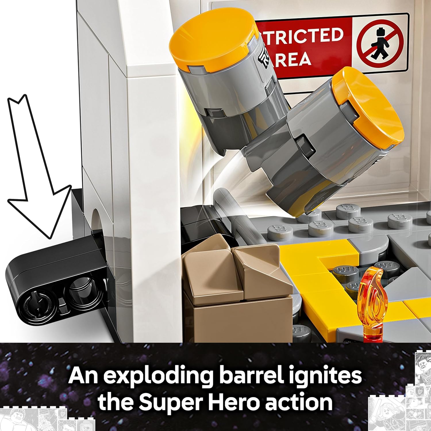 Buy LEGO,LEGO Marvel Captain America: Civil War Action Battle - Super Heroes Building Toy with 8 Minifigures incl. Iron Man, Spider-Man & Black Panther - Gadcet UK | UK | London | Scotland | Wales| Near Me | Cheap | Pay In 3 | Construction Set Toys