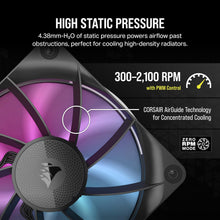 Buy Corsair,Corsair iCUE LINK RX120 RGB 120mm PWM Fan - Magnetic Dome Bearing - Black (Single) - Gadcet UK | UK | London | Scotland | Wales| Near Me | Cheap | Pay In 3 | Electronics