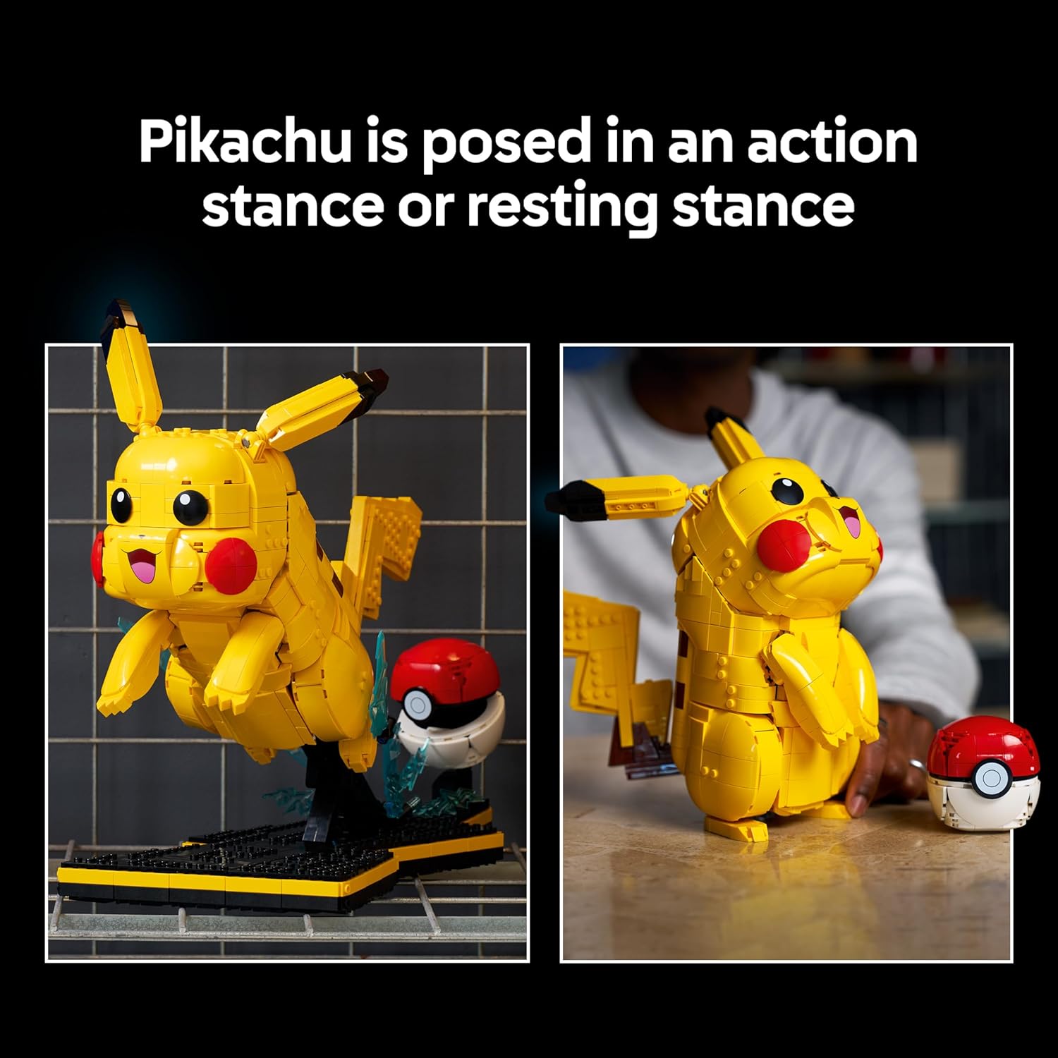 Buy LEGO,LEGO Pokémon Pikachu and Poké Ball Building Set: A Premium Masterpiece for Adult Collectors - Gadcet UK | UK | London | Scotland | Wales| Near Me | Cheap | Pay In 3 | Construction Set Toys