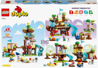 LEGO DUPLO 3in1 Tree House Set with Animal Figures - 7