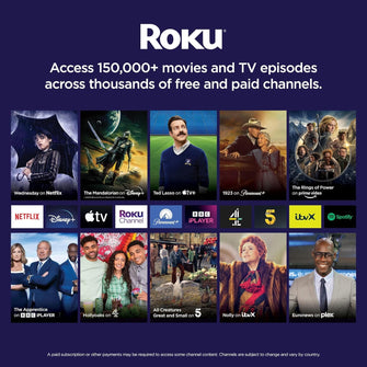 Buy Gadcet UK,EMtronics EM32ROK Roku TV 32" Inch HD Ready 720p Smart with Netflix, Disney+, BBC, Freeview Play, Dolby Audio, Mobile Control and 3 x HDMI, USB - Black (2024 Model) - Gadcet UK | UK | London | Scotland | Wales| Near Me | Cheap | Pay In 3 | 