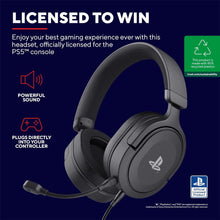 Buy Trust Gaming,Trust Gaming GXT 498 Forta [Officially Licensed for PlayStation 5] Sustainable Gaming Headset for PS5 / PS4, 1.2m Cable, 50mm Drivers, Detachable Microphone, Wired Over-Ear Headphones - Black - Gadcet UK | UK | London | Scotland | Wales| Ireland | Near Me | Cheap | Pay In 3 | Headphones & Headsets