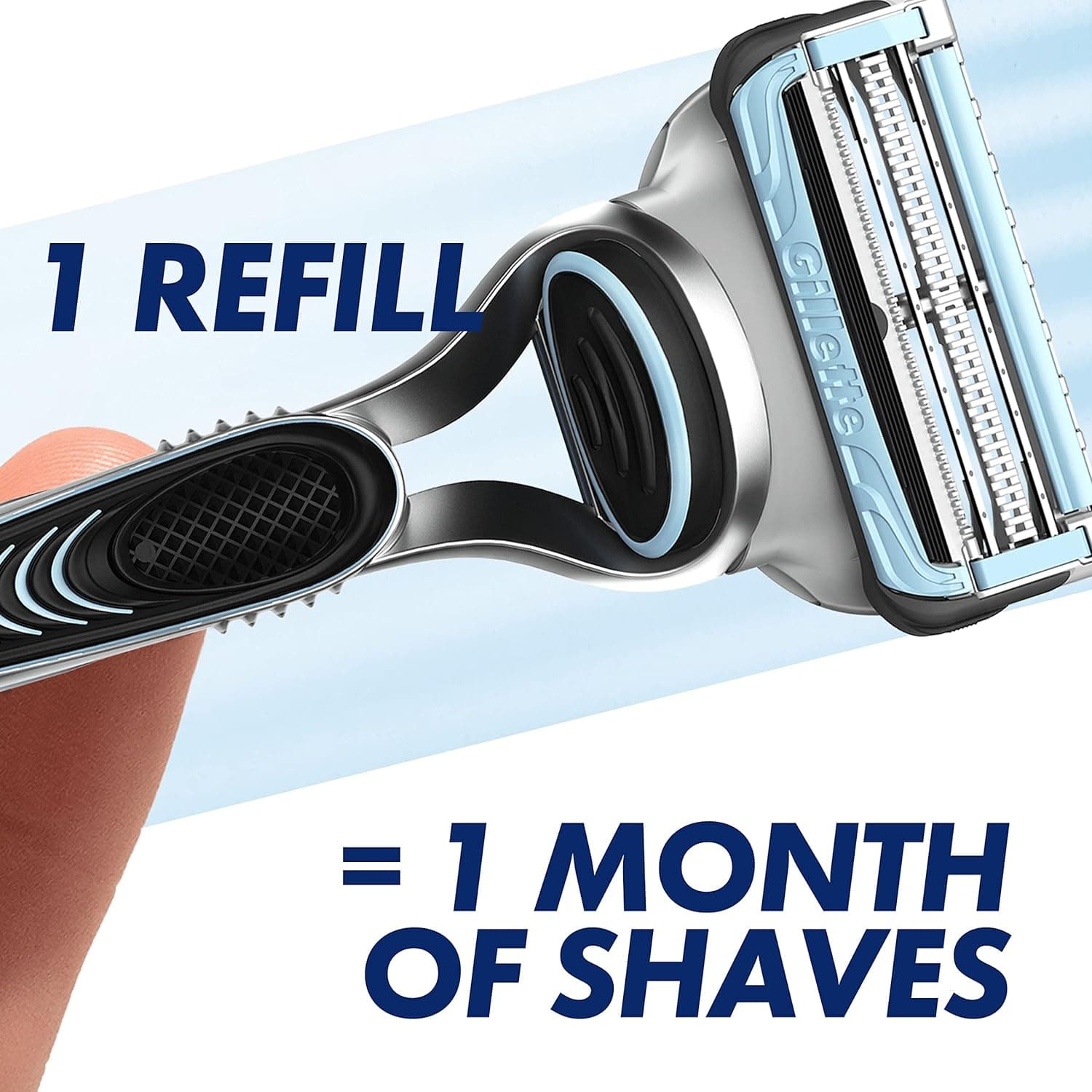 Buy Gillette,Gillette SkinGuard Sensitive Razor Blades Men, Pack of 8 Razor Blade Refills with Precision Trimmer, Fits Fusion Handles - Gadcet UK | UK | London | Scotland | Wales| Near Me | Cheap | Pay In 3 | Shaving & Grooming
