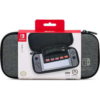 Buy PowerA,PowerA Slim Case for Nintendo Switch - OLED, Switch & Switch Lite - Charcoal, Protective Gaming Console Case, Officially Licensed - Gadcet UK | UK | London | Scotland | Wales| Near Me | Cheap | Pay In 3 | Nintendo Accessories