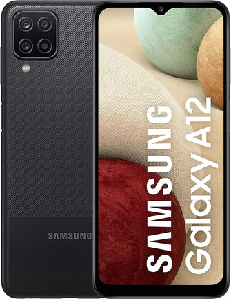 Buy Samsung,Samsung Galaxy A12 - 64GB Dual SIM Smartphone, 4GB RAM, Black - Gadcet UK | UK | London | Scotland | Wales| Near Me | Cheap | Pay In 3 | Mobile & Smart Phones