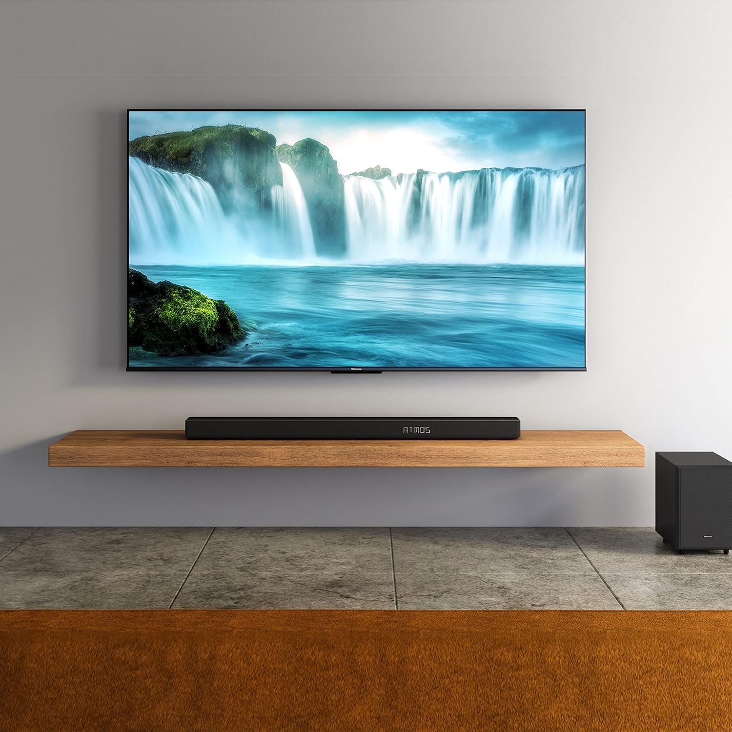 Buy Hisense,Hisense AX3120G 3.1.2 Channel 360W Dolby Atmos Soundbar with Wireless Subwoofer and Up-Firing Speakers - Gadcet UK | UK | London | Scotland | Wales| Near Me | Cheap | Pay In 3 | Speakers