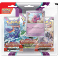 Buy Pokemon,Pokémon TCG Scarlet & Violet Paldea Evolutions 3-Booster Blister Pack - Forgerette & Vrombi - Gadcet UK | UK | London | Scotland | Wales| Near Me | Cheap | Pay In 3 | Games and Toys