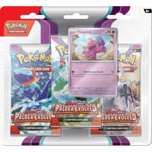 Buy Pokemon,Pokémon TCG Scarlet & Violet Paldea Evolutions 3-Booster Blister Pack - Forgerette & Vrombi - Gadcet UK | UK | London | Scotland | Wales| Near Me | Cheap | Pay In 3 | Games and Toys