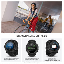 Garmin Instinct 3 AMOLED 45mm Rugged GPS Smartwatch – Multi-Band GPS, LED Flashlight, Health Tracking, Garmin Pay, 10 ATM, 18-Day Battery – Black