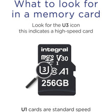 Buy Integral,Integral 256GB Micro SD Card 4K Video Premium High Speed Memory Card SDXC Up to 100MB s Read and 50MB s Write speed V30 C10 U3 UHS-I A1 - Gadcet UK | UK | London | Scotland | Wales| Near Me | Cheap | Pay In 3 | Flash Memory Cards