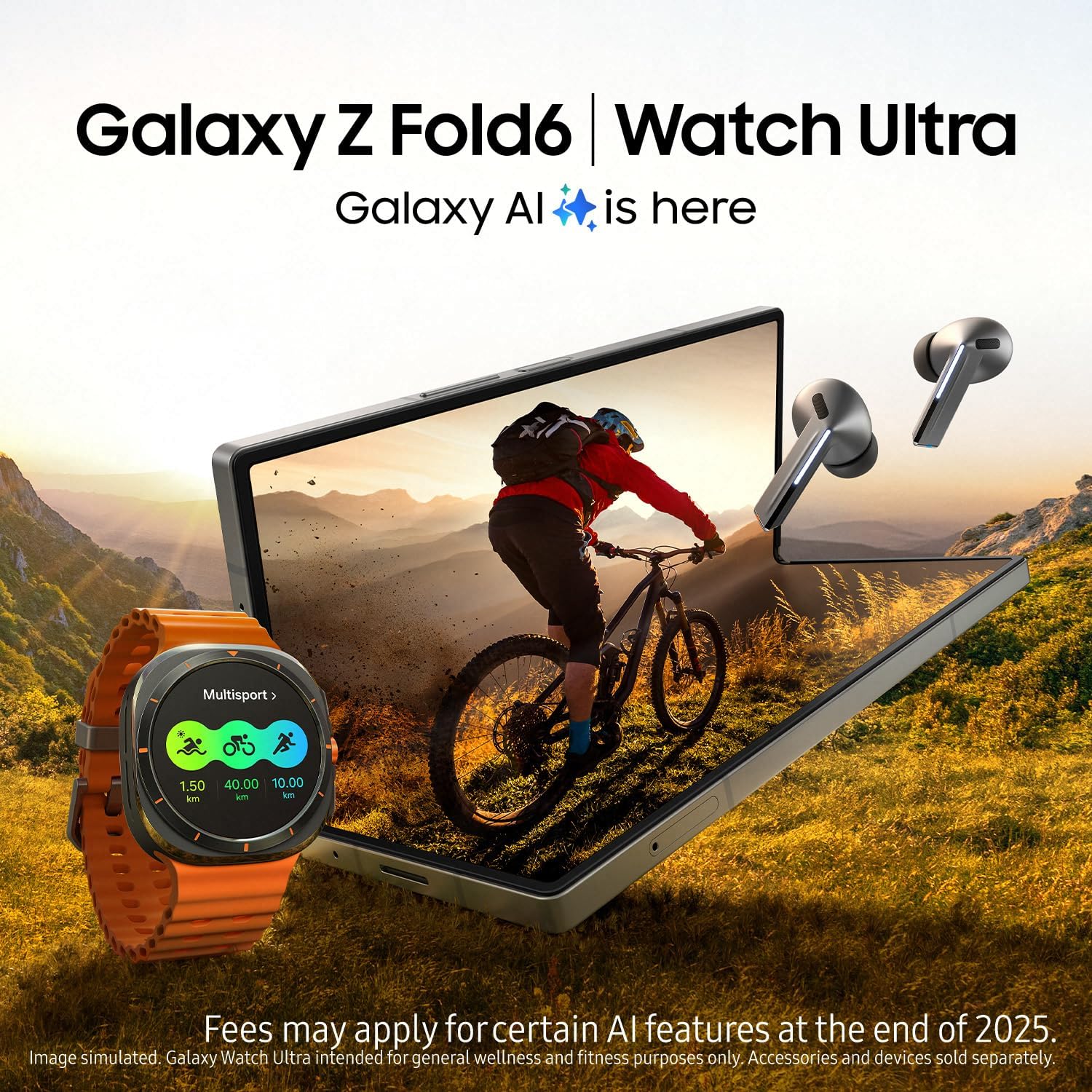 Buy Samsung,Samsung Galaxy Watch Ultra 47mm Titanium Silver – AI Smart Watch with LTE - Gadcet UK | UK | London | Scotland | Wales| Near Me | Cheap | Pay In 3 | Smart Watches