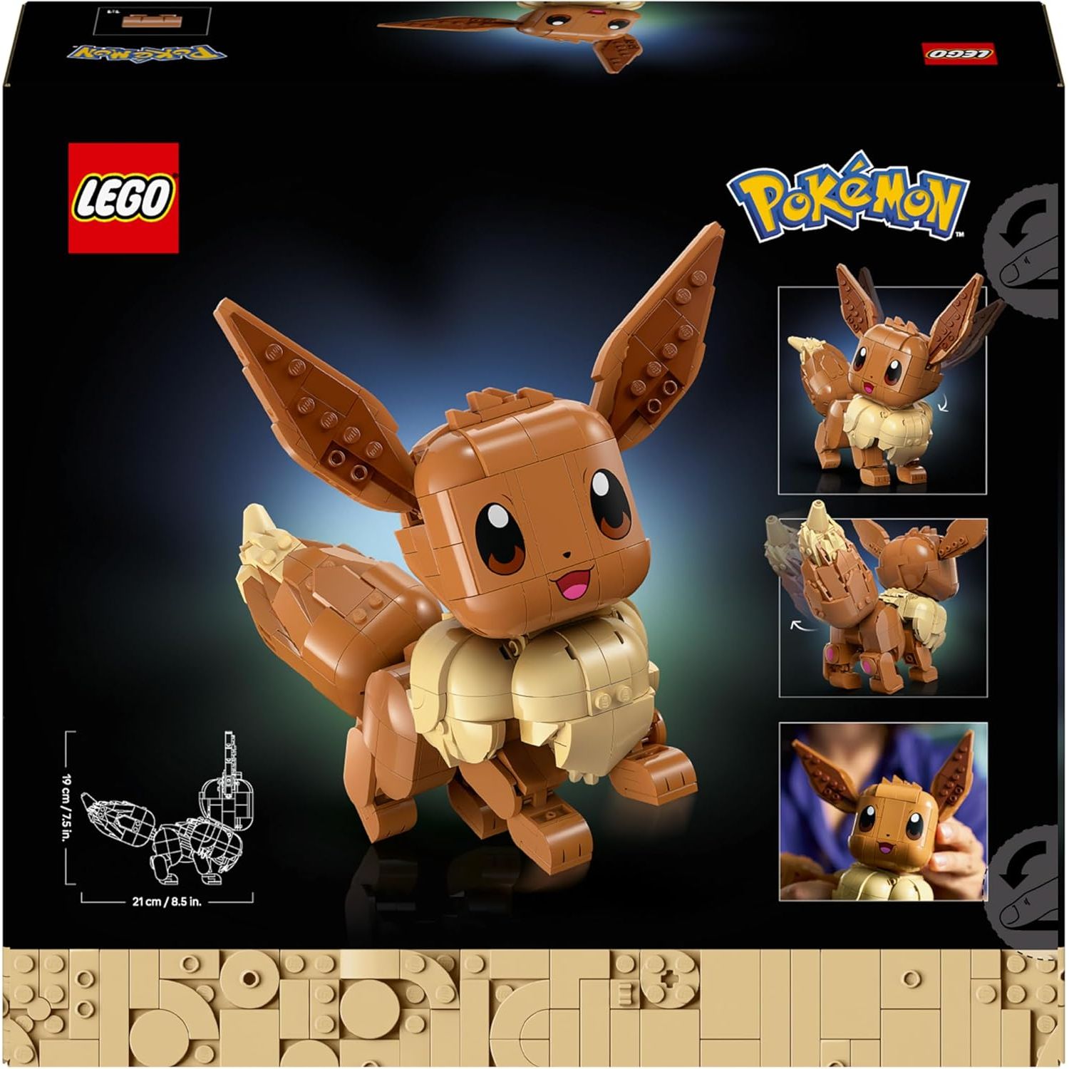 Buy LEGO,LEGO Pokémon Eevee Figure Building Set for Adults 72151 - Gadcet UK | UK | London | Scotland | Wales| Near Me | Cheap | Pay In 3 | Construction Set Toys