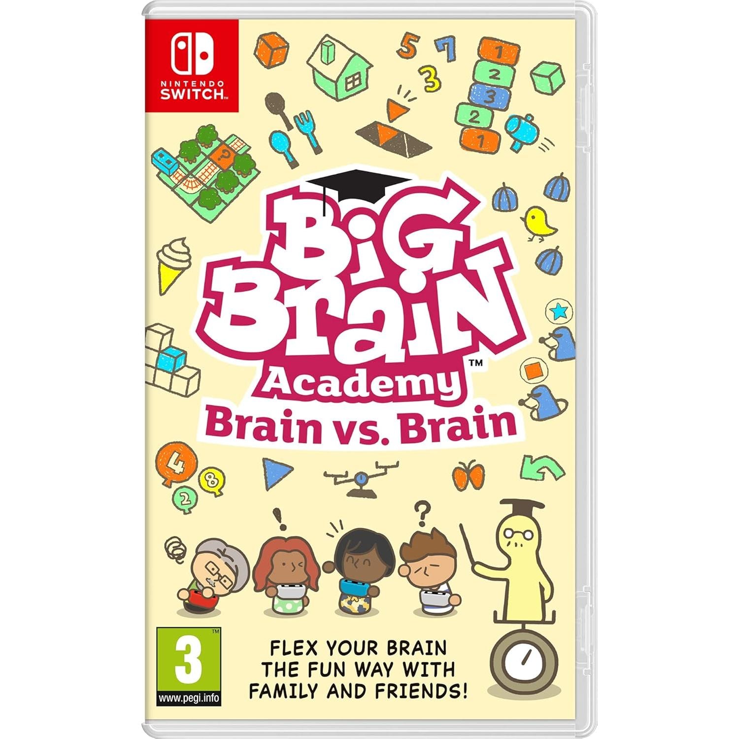 Buy Nintendo Game,Big Brain Academy: Brain vs Brain - Nintendo Switch Game - Gadcet UK | UK | London | Scotland | Wales| Near Me | Cheap | Pay In 3 | Video Game Software