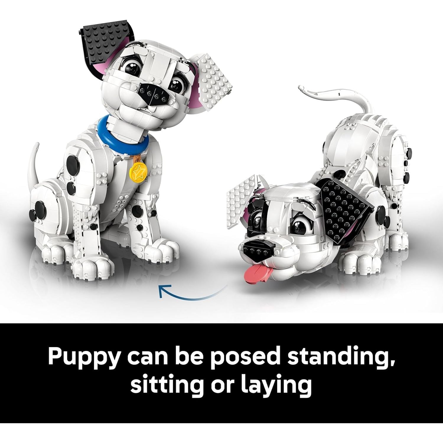 Buy LEGO,LEGO | Disney 101 Dalmatians Puppy Figure - Customisable Building Set for Adults - Transforms Into 1 of 6 Cute Dogs with a Rotating Head and Tail - DIY Home Decor - Gift Idea for Fans - 43269 - Gadcet UK | UK | London | Scotland | Wales| Near Me | Cheap | Pay In 3 | Construction Set Toys