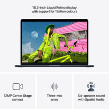 Apple MacBook Air 15-inch M5 (2026) – 10-Core CPU, 10-Core GPU, 16GB Unified Memory, 1TB SSD, Liquid Retina, Wi-Fi 7 – Midnight