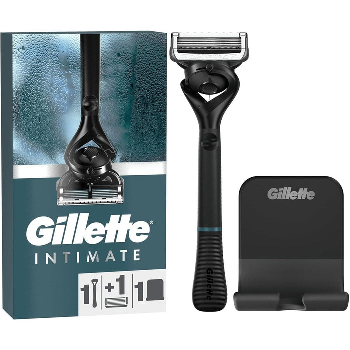 Gillette Intimate Razor for Men, Razor for Pubic Hair, Gentle and Easy ...