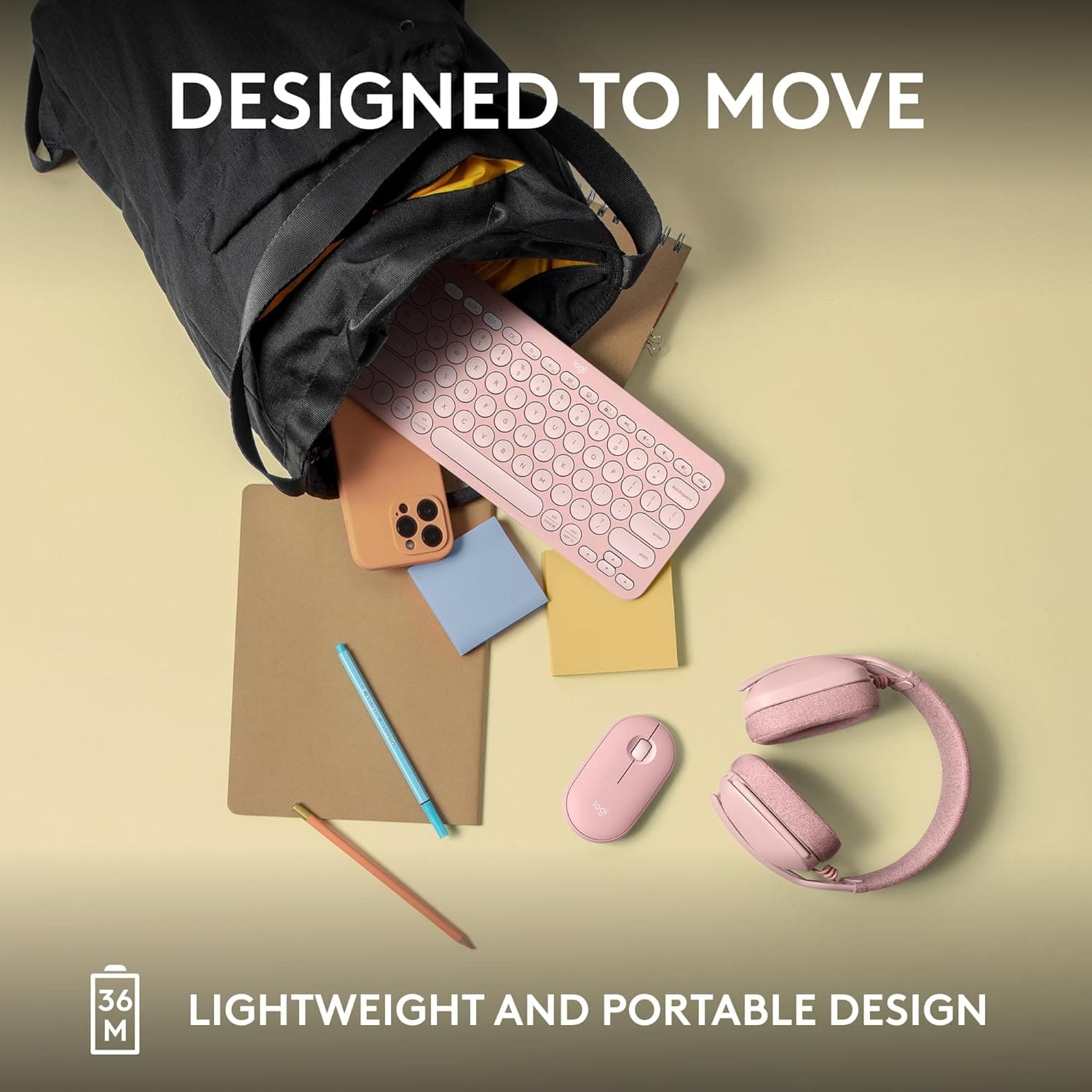 Buy Logitech,Logitech Pebble Keys 2 K380s, Multi-Device Bluetooth Wireless Keyboard with Customisable Shortcuts,Slim and Portable, Easy-Switch for Windows/macOS/iPadOS/Android/Chrome OS, QWERTY UK Layout, Rose - Gadcet UK | UK | London | Scotland | Wales| Ireland | Near Me | Cheap | Pay In 3 | Keyboards