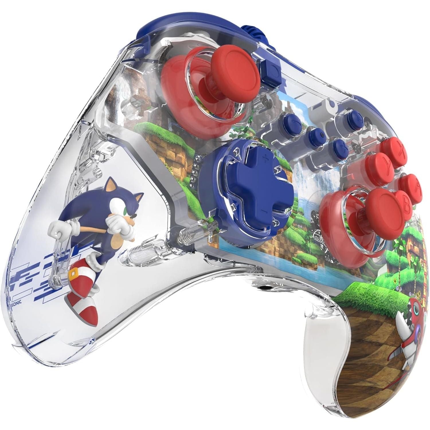 Buy Nintendo,PDP Official Switch REALMz Wired Controller - Sonic Green - Gadcet UK | UK | London | Scotland | Wales| Ireland | Near Me | Cheap | Pay In 3 | Video Game Console Accessories