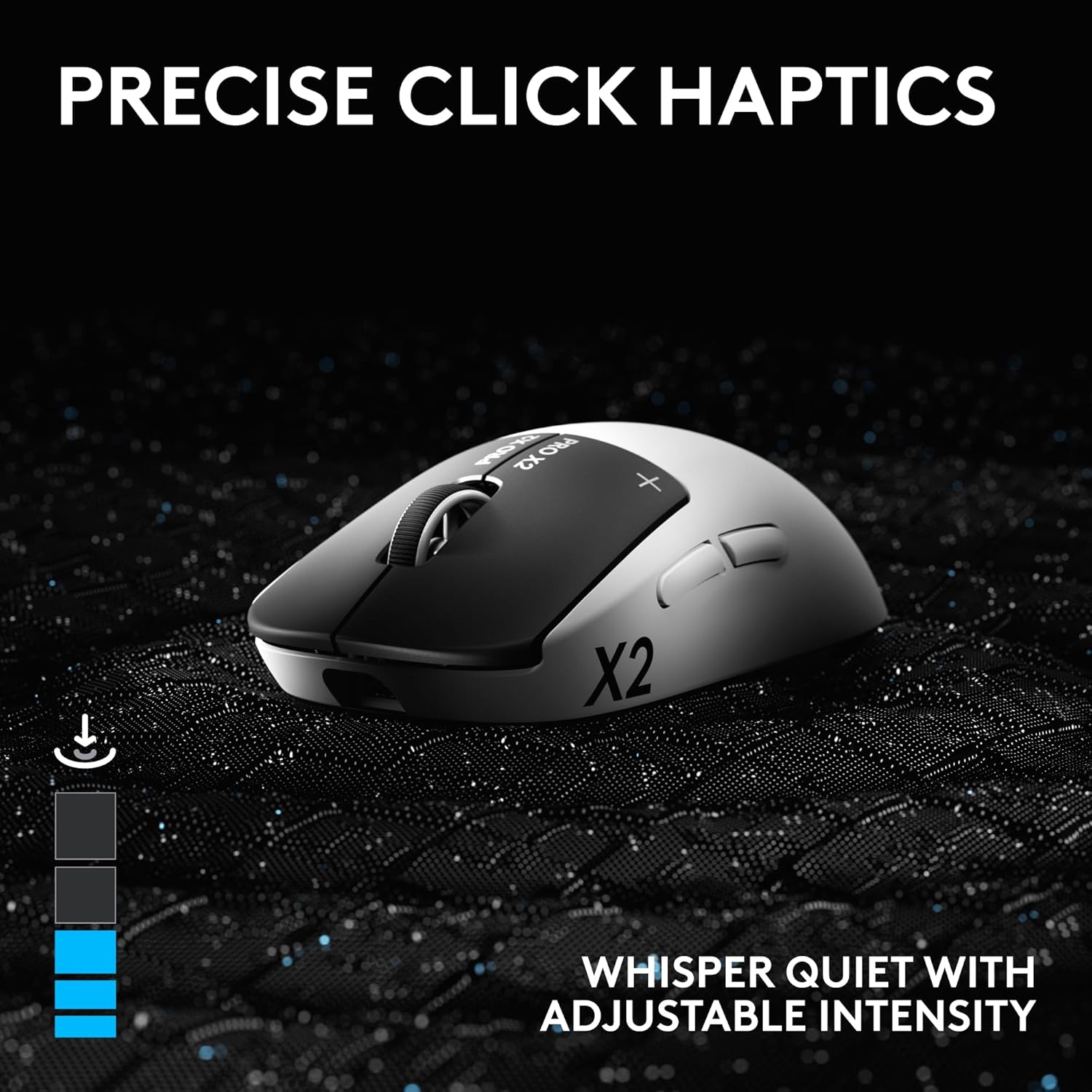 Logitech G PRO X2 SUPERSTRIKE LIGHTSPEED Wireless Gaming Mouse – White