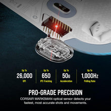 Corsair M75 Wireless Lightweight RGB Gaming Mouse – 89g Ambidextrous Mouse with MARKSMAN 26K Sensor, SLIPSTREAM Wireless & iCUE